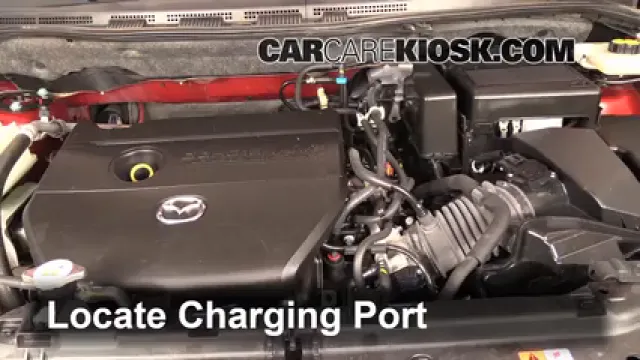 2013 Mazda 5 Sport 2.5L 4 Cyl. Climatisation Ajouter du réfrigérant